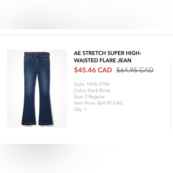 AE Flare Jeans - Picture 3 of 3